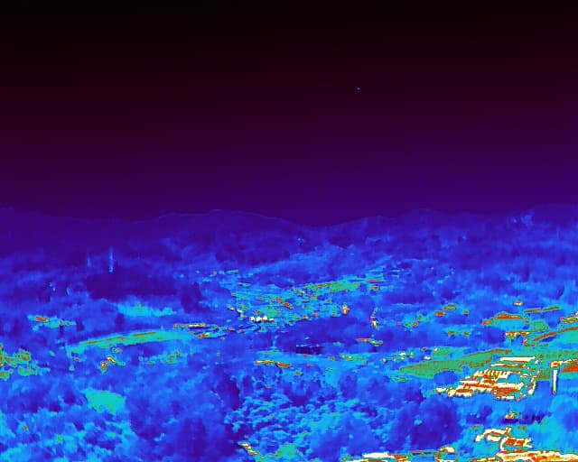 Thermal capture, Arctic palette